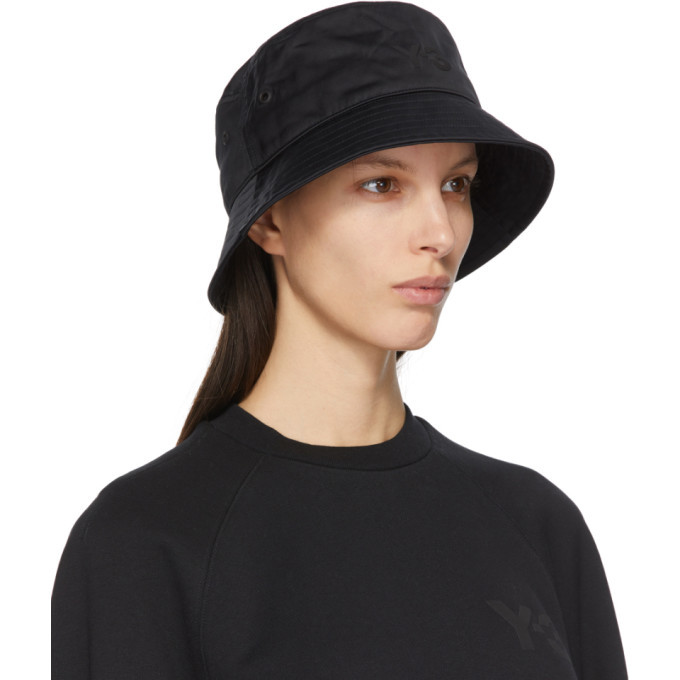 Reversible Black Stone Satin Lined Bucket Hat -  Canada