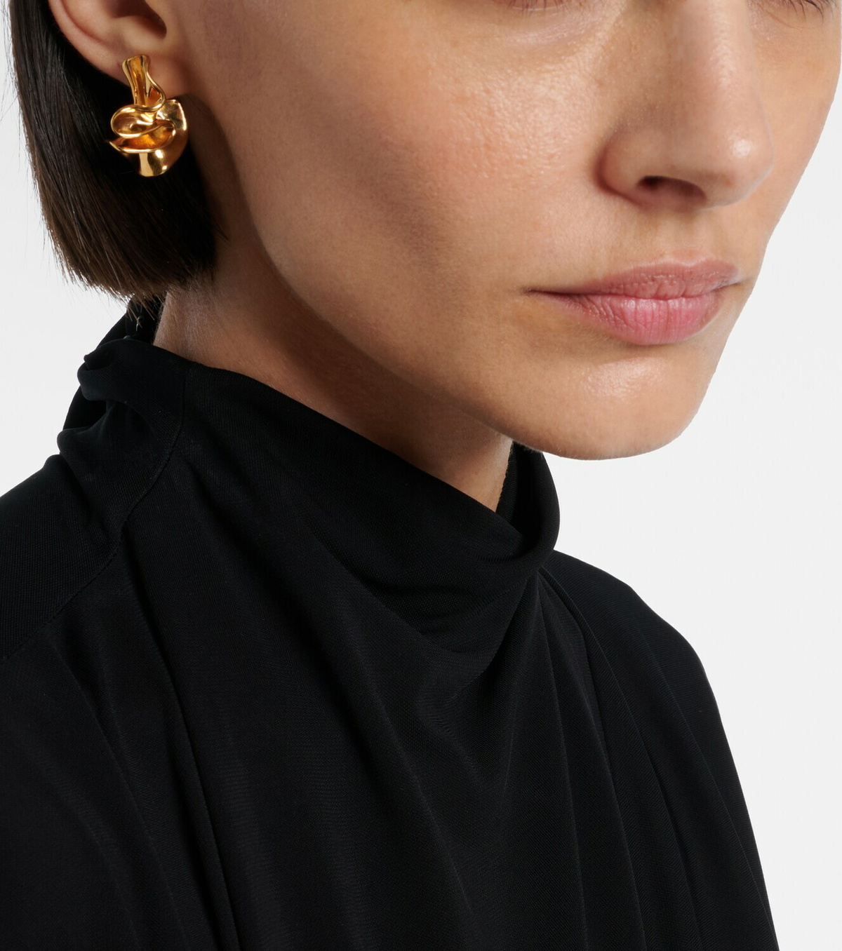 Bottega Veneta Gold-plated sterling silver earrings