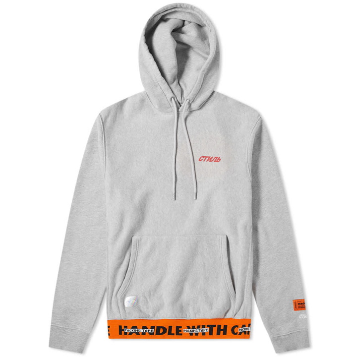 Photo: Heron Preston CTNMB Taped Rib Hoody