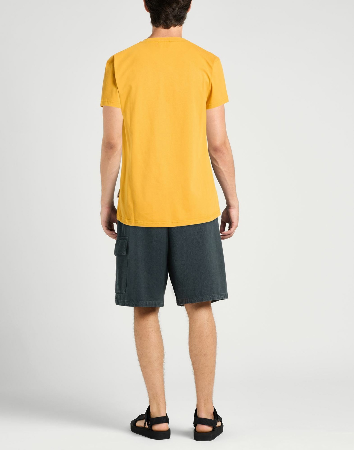 Berna Mens T-shirt Mustard