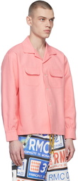 Rhude SSENSE Exclusive Pink Button-Up Shirt