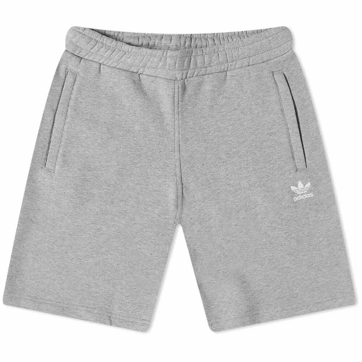 Photo: Adidas Men's Essential Shorts in Medium Grey Heather