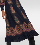 Etro Paisley midi dress