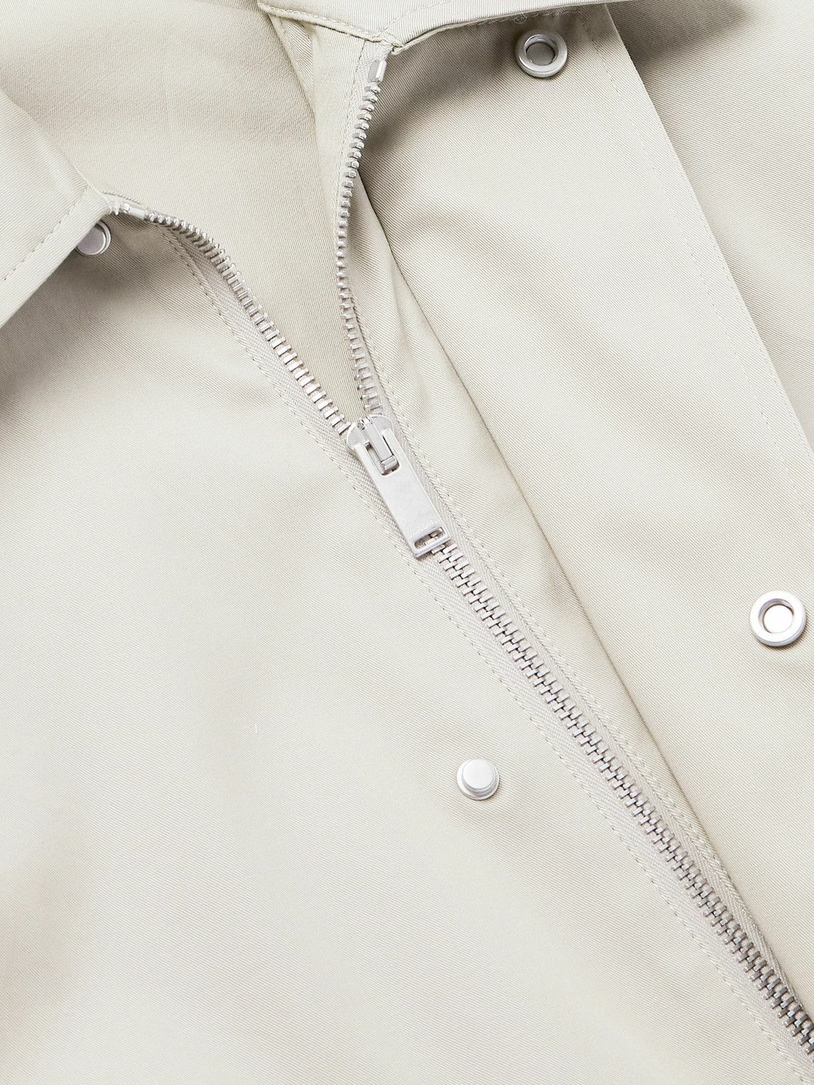 Lardini - Casimir Stretch-Cotton Twill Blouson Jacket - Neutrals