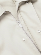 Lardini - Casimir Stretch-Cotton Twill Blouson Jacket - Neutrals