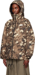 The North Face Brown Antora Rain Jacket