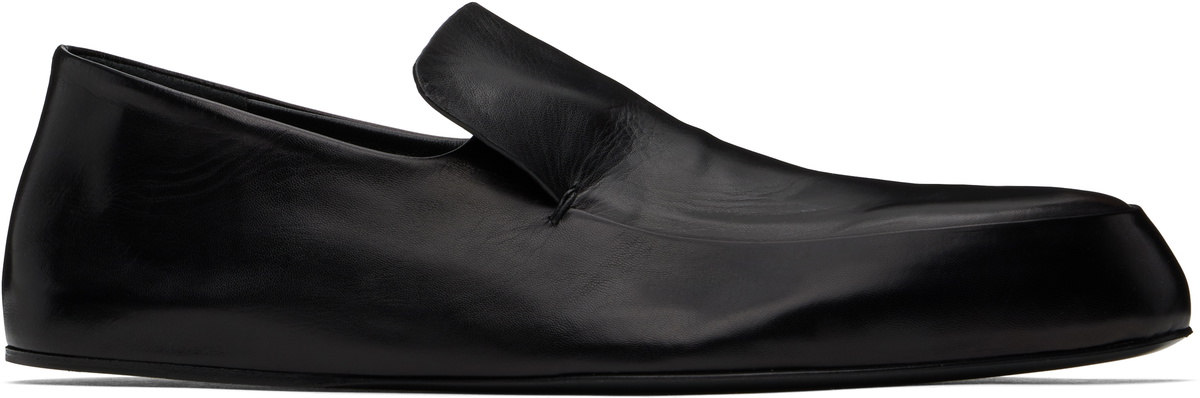 Jil Sander Black Flat Loafers Jil Sander