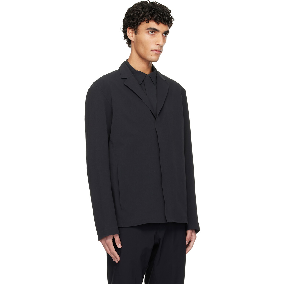 Veilance Black Spere Blazer