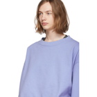 Maison Margiela Blue Cotton Sweatshirt