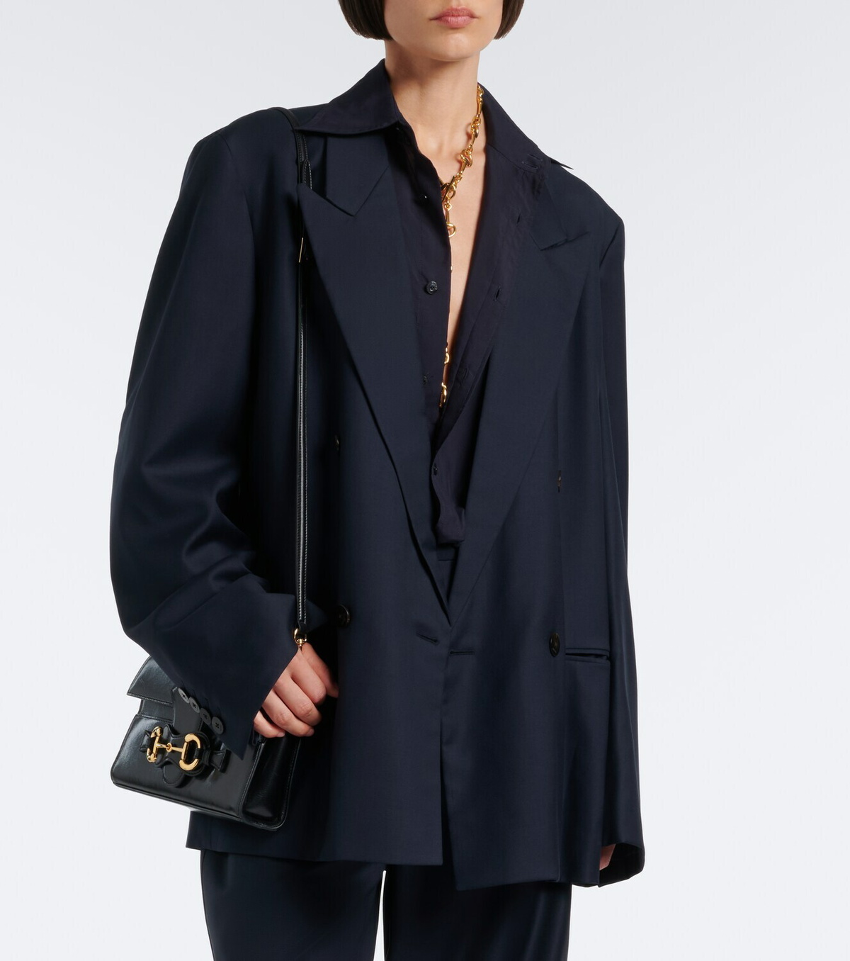 Gucci Silk poplin shirt