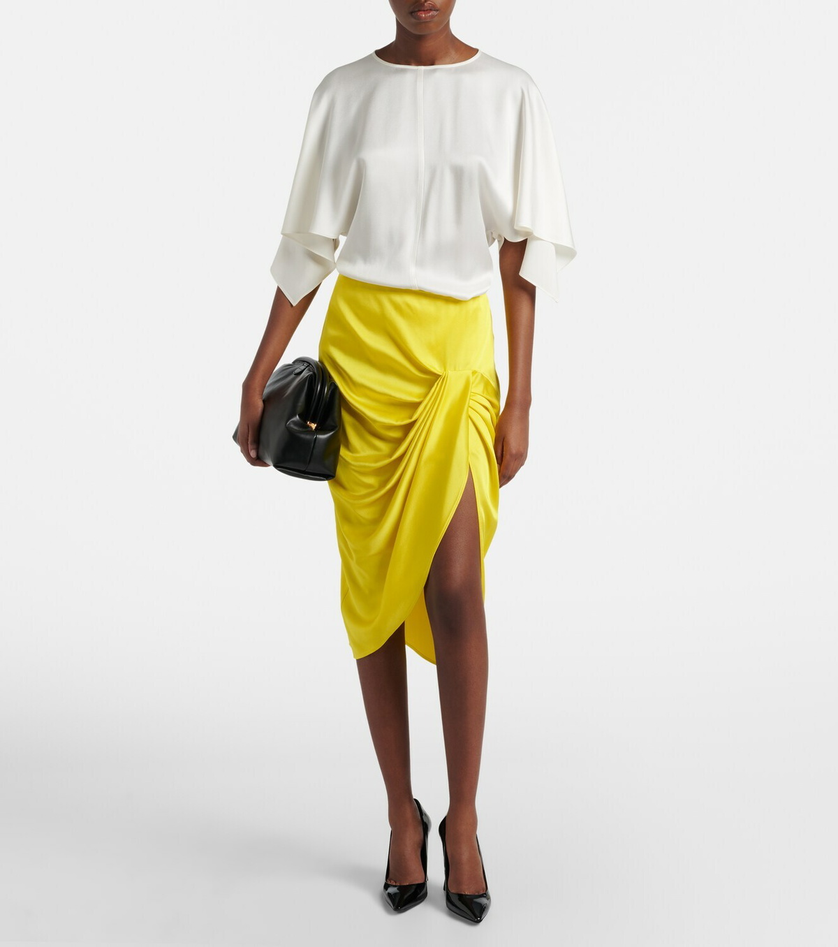 Stella McCartney Open-back satin top
