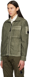 C.P. Company Green Co-Ted Jacket