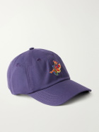 Drake's - Tapisserie Embroidered Cotton-Twill Baseball Cap