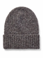 Johnstons of Elgin - Brushed Cashmere and Silk-Blend Beanie