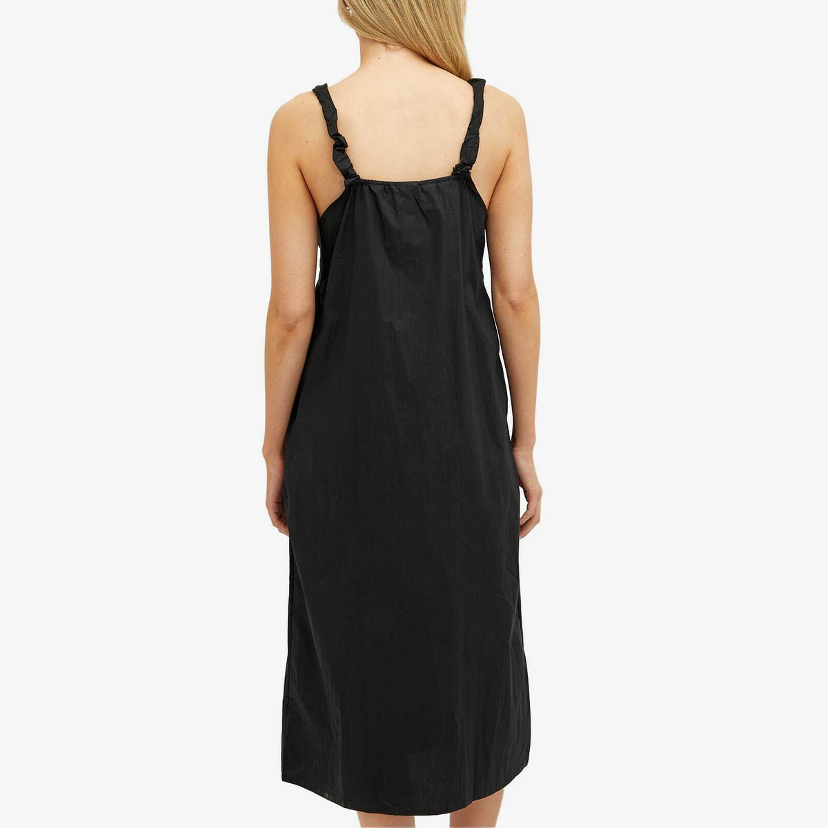 Deiji Studios Women's Ruched. Tie Midi Dress in Black