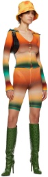 SIEDRÉS Multicolor Molton Biker Shorts