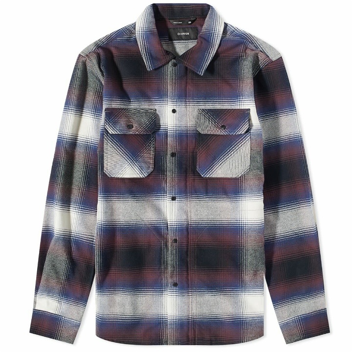 Photo: HAVEN Men's Woodland Shadow Check Shirt in Scab