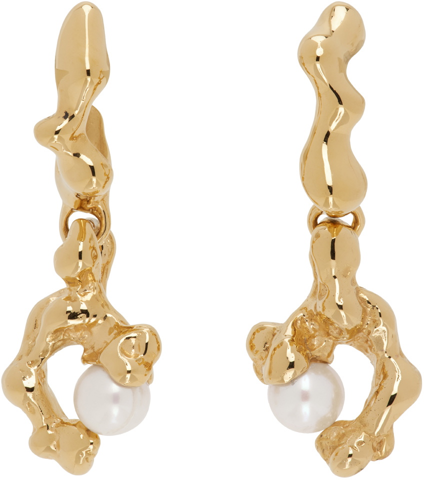 FARIS Gold Fellini Earrings Faris