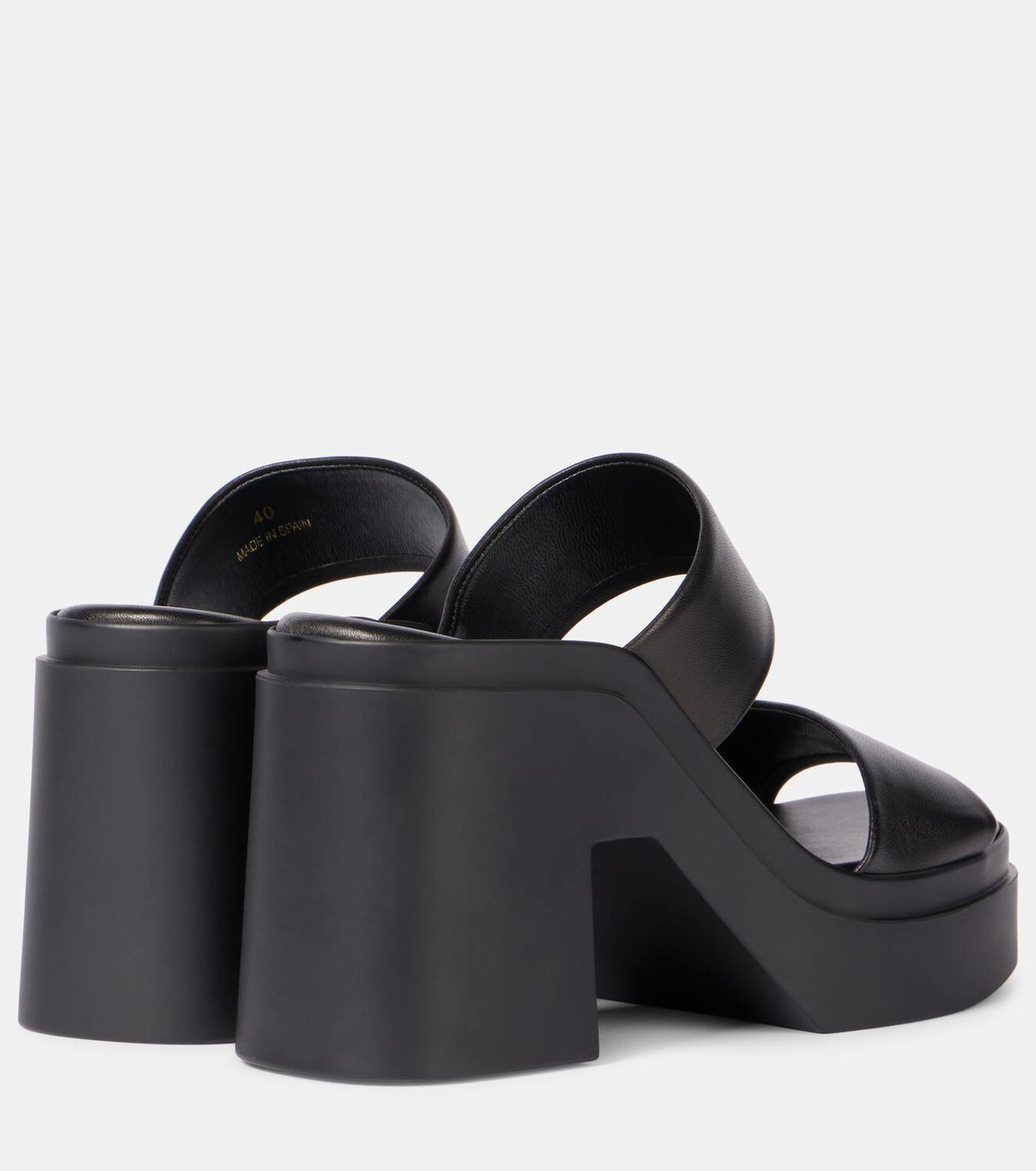 Clergerie Next 110 leather platform mules