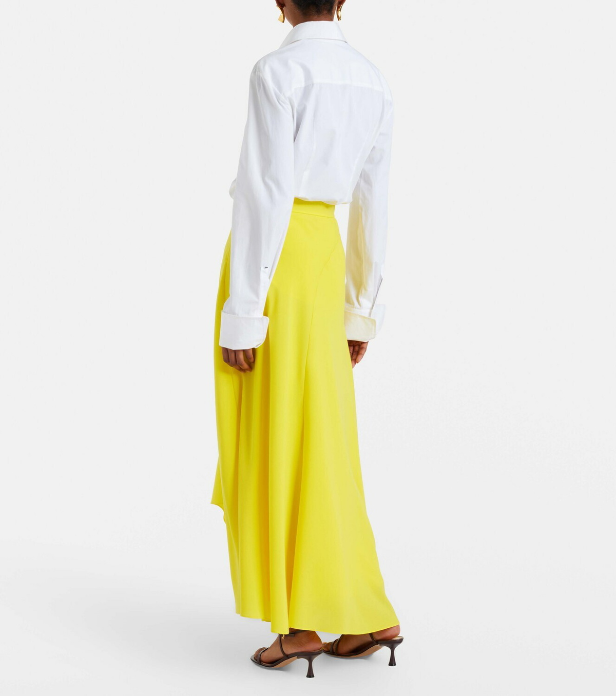 Roksanda Asha crêpe maxi skirt