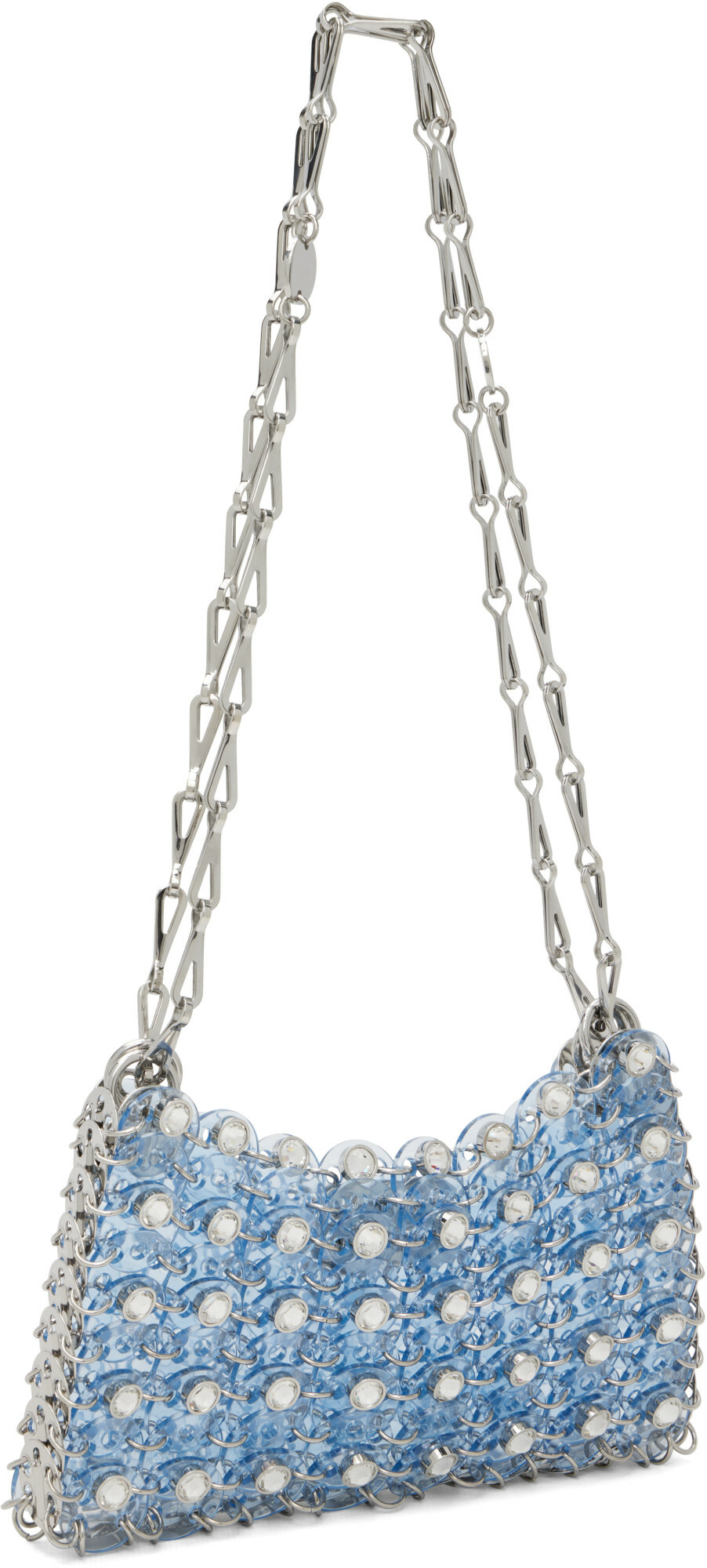 Rabanne Blue 1969 Nano Shoulder Bag
