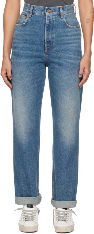 Photo: Golden Goose Blue Medium Wash Jeans