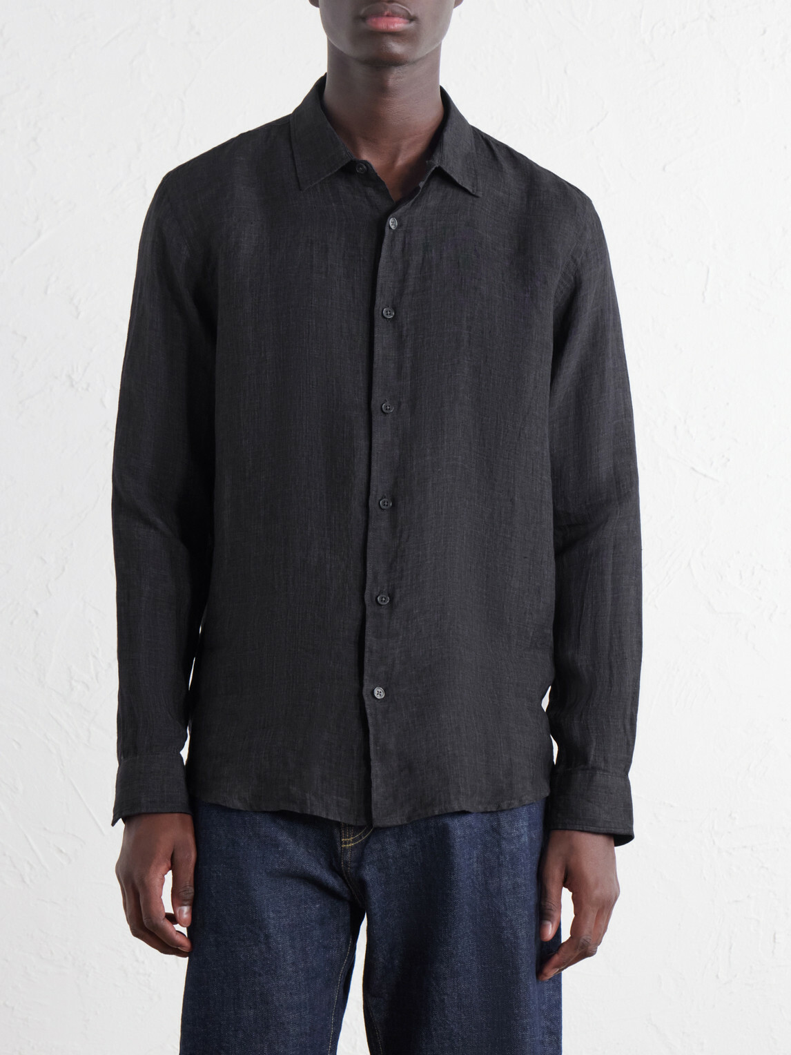 Orlebar Brown - Giles Linen Shirt - Gray