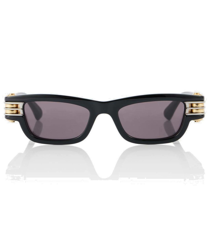 Photo: Bottega Veneta Bolt square sunglasses