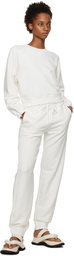 Filippa K White Frill Edge Lounge Pants