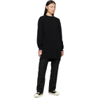 Rick Owens Black Tower Rick S Jumbo LS T-shirt