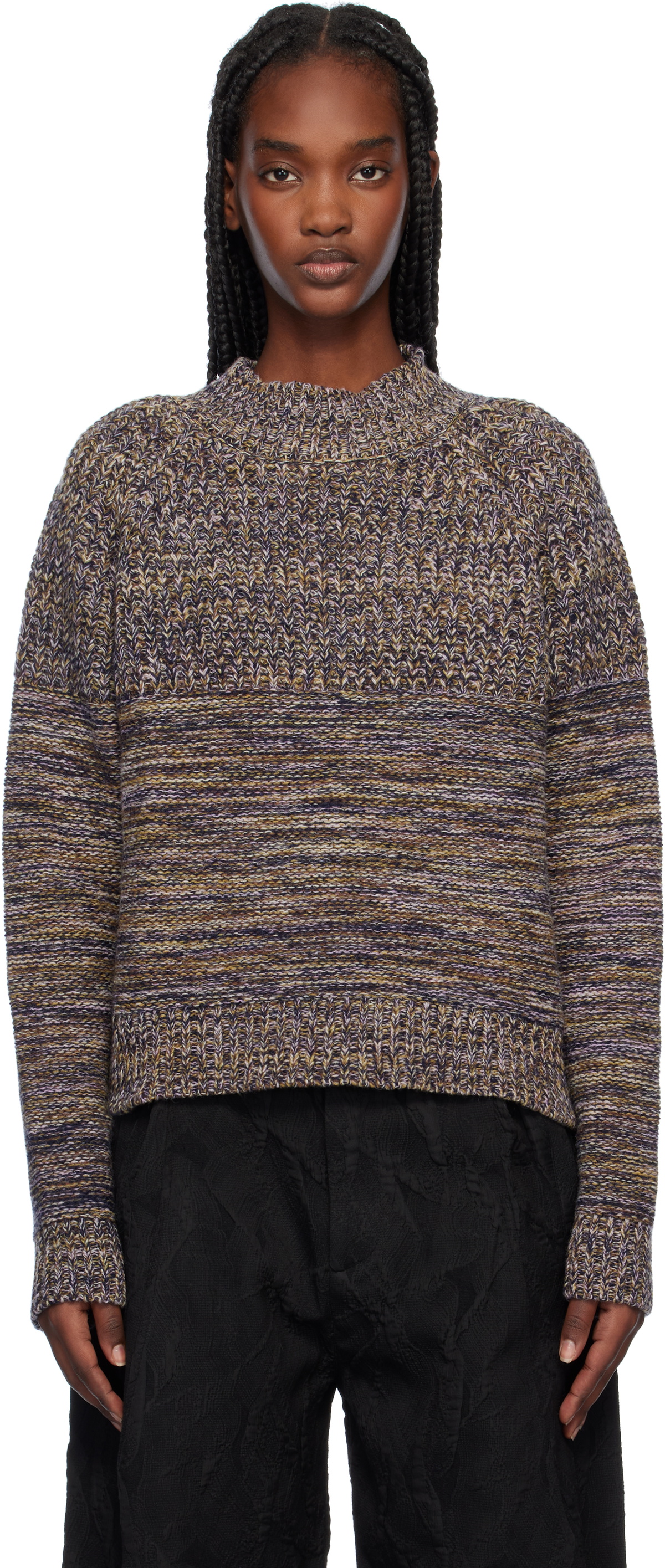 Henrik Vibskov Multicolor Mohairy Knit Sweater Henrik Vibskov