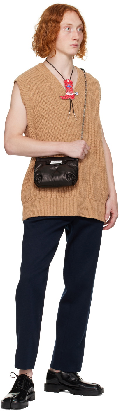 【関税送料無料】Maison Margiela Glam Slam Red Carpet Mini Maison Margiela Black Mini Glam Slam Red Carpet Bag Maison