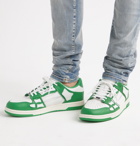 AMIRI - Skel-Top Colour-Block Leather Sneakers - Green