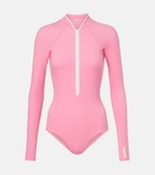 Hunza G Tyra rashguard swimsuit