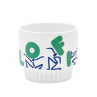 Lo-Fi Men's Performing Arts Ceramic Mug in White