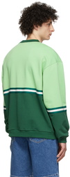 Drôle De Monsieur Green 'Le Sweatshirt Drôle Bicolore' Sweatshirt