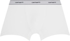 Carhartt Work In Progress Two-Pack White Cotton Boxers