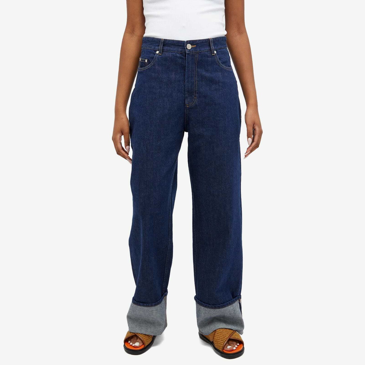 A Kind of Guise Women's Lulieta Jeans in Raw Riviera Denim