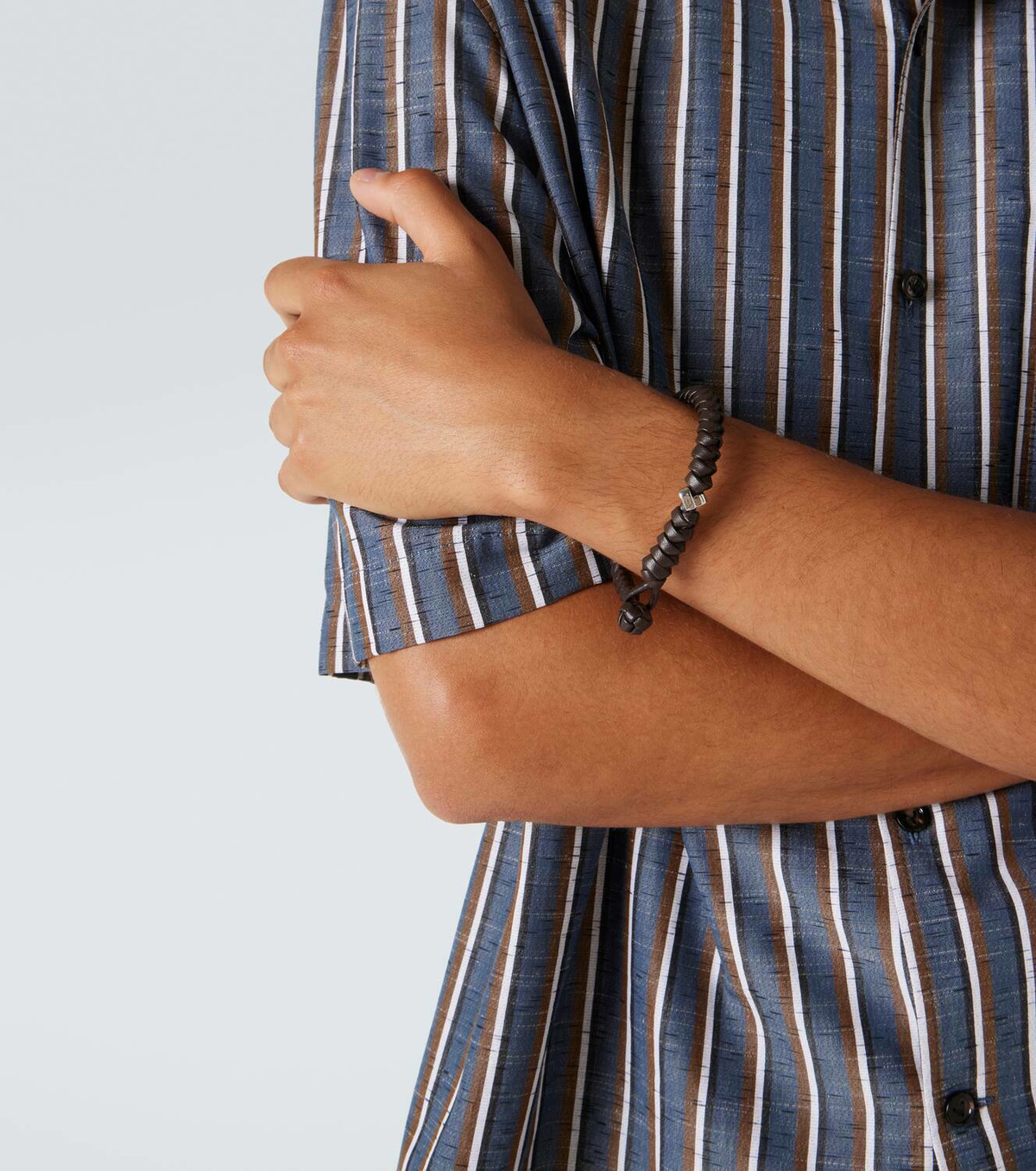 Bottega Veneta Braided leather bracelet