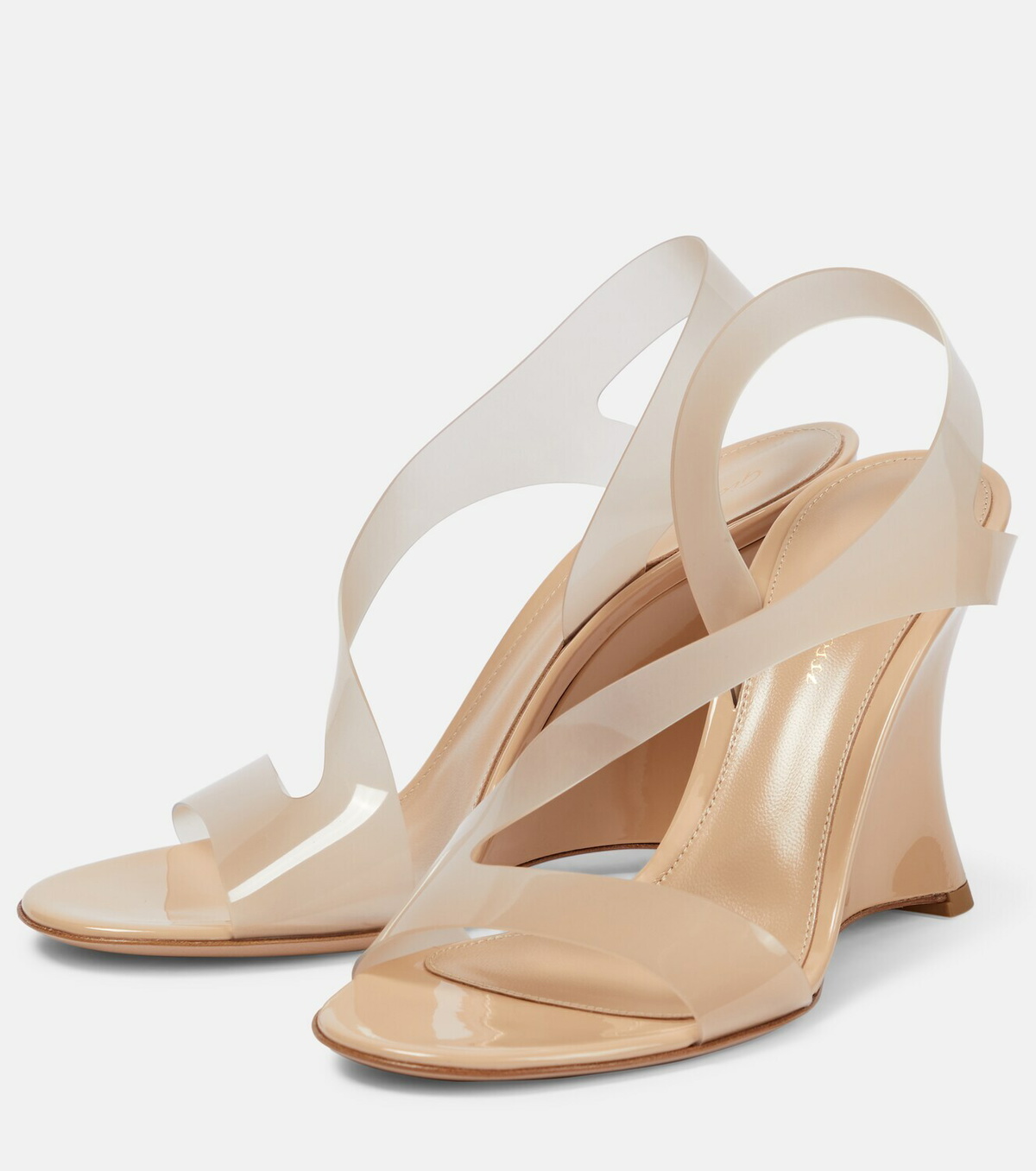 Gianvito Rossi - PVC wedge sandals Gianvito Rossi