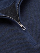 Loro Piana - Roadster Cashmere Zip-Up Cardigan - Blue