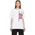 Raf Simons White New Order Power, Corruption and Lies Movement Regular T-Shirt