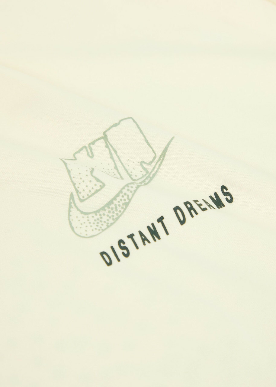 Nike Stride Distant Dreams Running T-shirt Off White