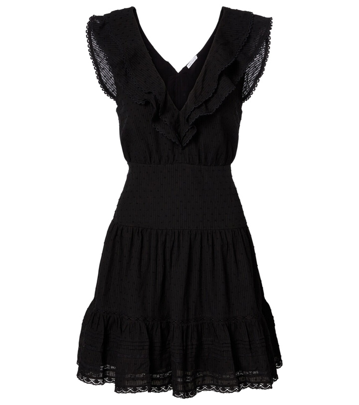 Photo: Poupette St Barth Della ruffled cotton minidress