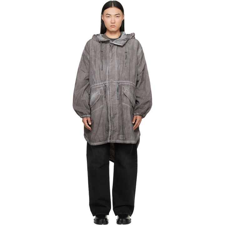 Photo: Maison Margiela Gray Hooded Parka