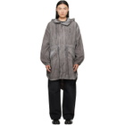 Maison Margiela Gray Hooded Parka