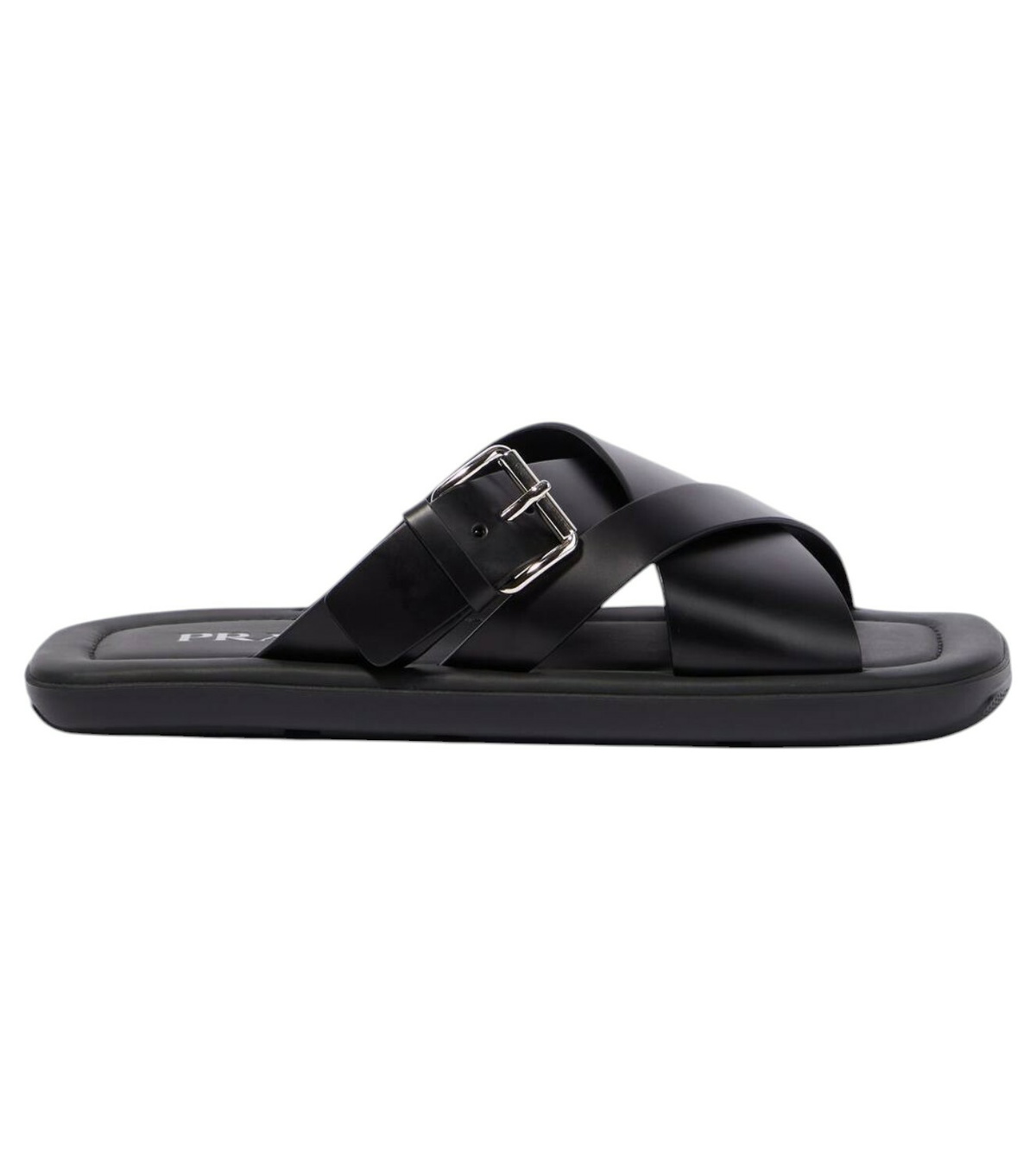 Prada Brushed leather sandals Prada
