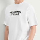 Pas Normal Studios Men's Off-Race Logo T-Shirt in White