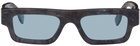 RETROSUPERFUTURE Black Colpo Sunglasses