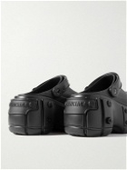 Balenciaga - Rubber Platform Sandals - Black